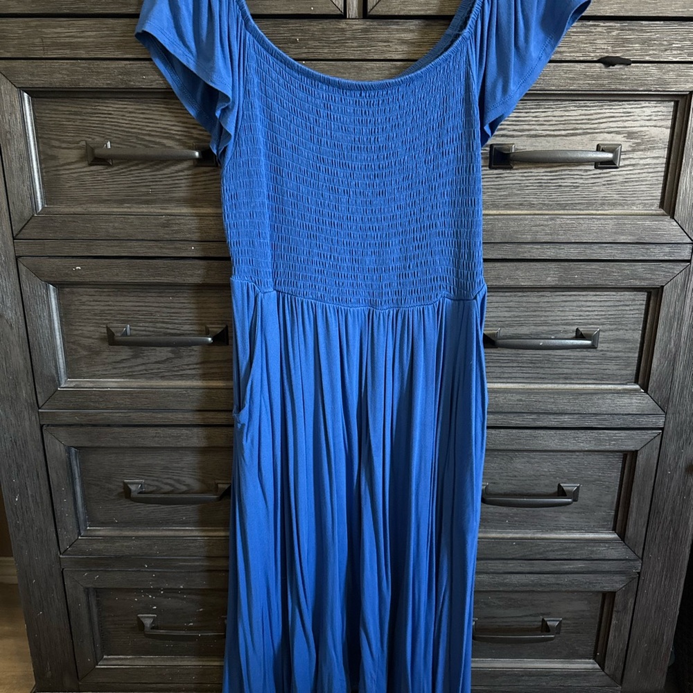 Torrid Blue Maxi Dress